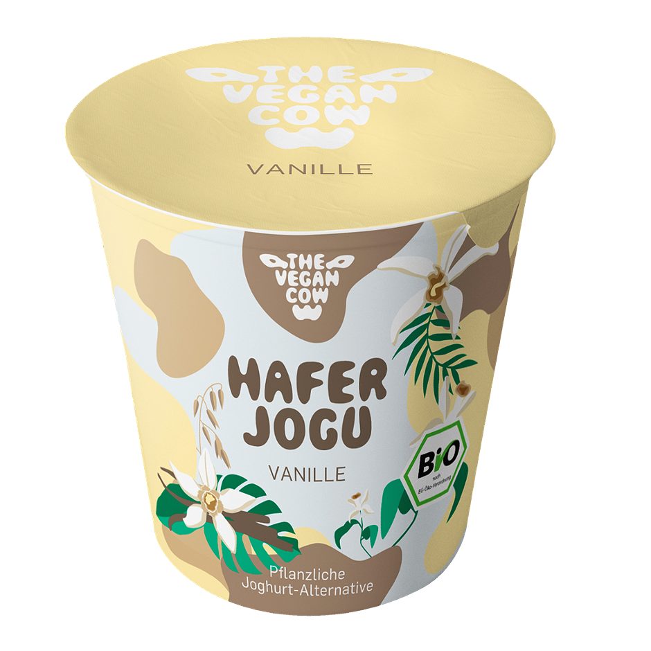 The Vegan Cow BIO Hafer Jogu Vanille 150 G