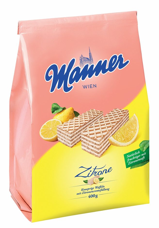 Manner Schnitten Zitronencreme 400 G