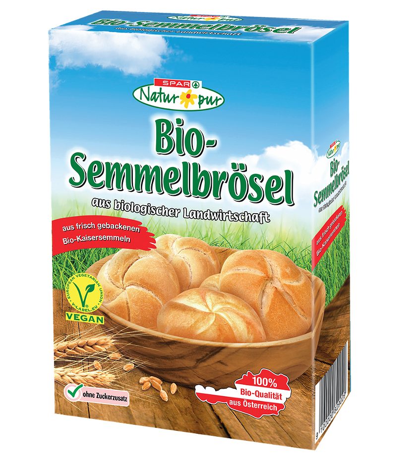 SPAR Natur*pur Bio-Semmelbrösel 375 G