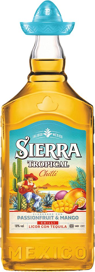 Sierra Tropical Chilli Likör mit Tequila 0,7 L