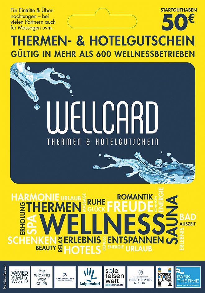Wellcard Gutschein 50 €