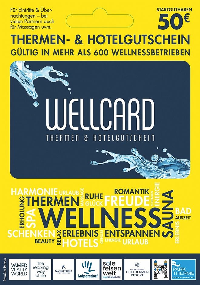 Wellcard Gutschein 50 €