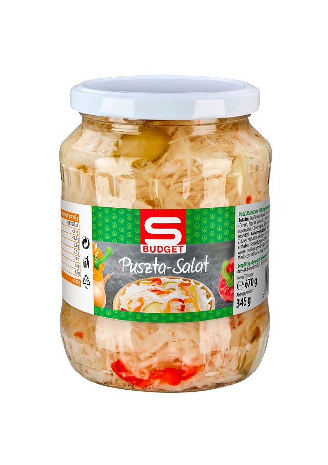 S-BUDGET Pusztasalat 670 G