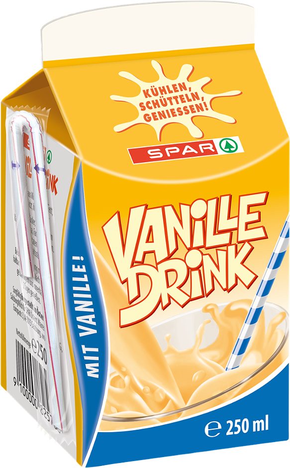 SPAR Vanilledrink 250 ML EINWEG ohne Pfand