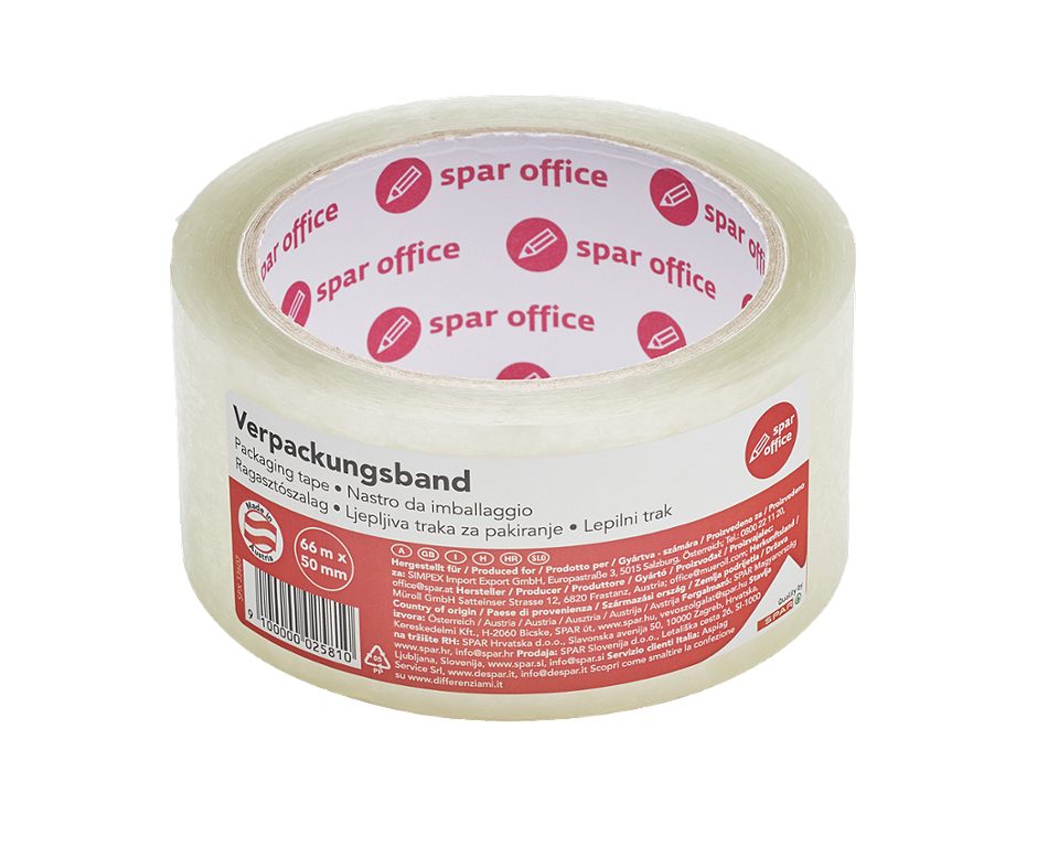 SPAR office Packband transparent 66mx50mm