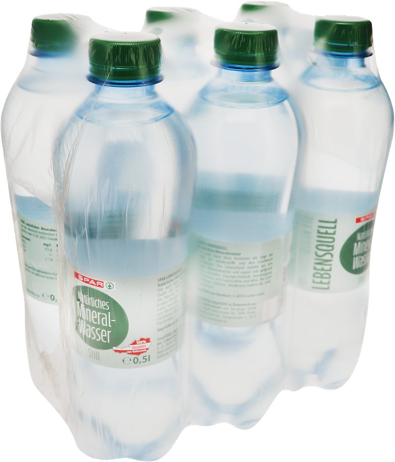 SPAR Lebensquell Natürliches Mineralwasser still 6x0,5l 3 L EINWEG mit Pfand