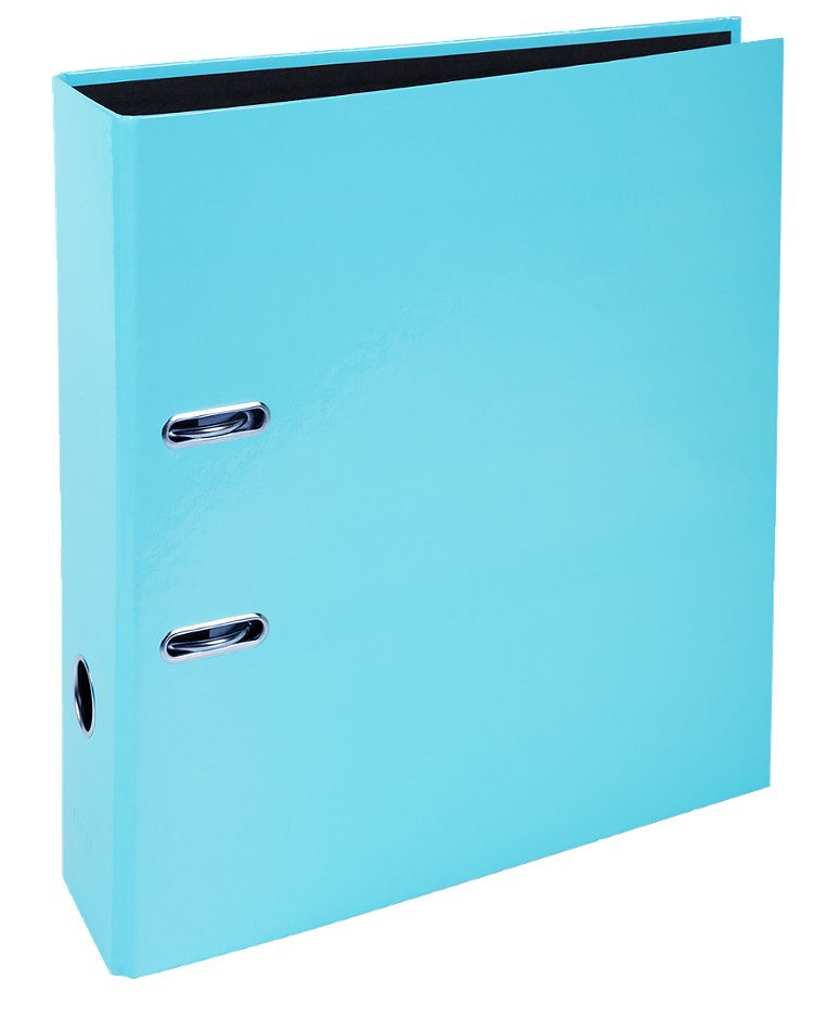 Exacompta Ordner Prem'Touch A4 Aquarel-Pastellblau