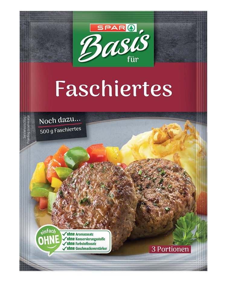 SPAR Basis für Faschiertes 3 Portionen