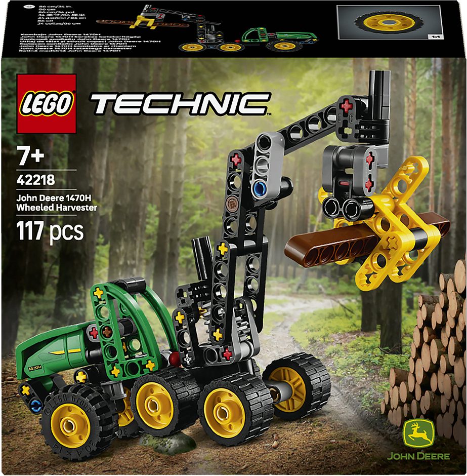 LEGO Technic John Deere 1470H Rad-Harvester 42218