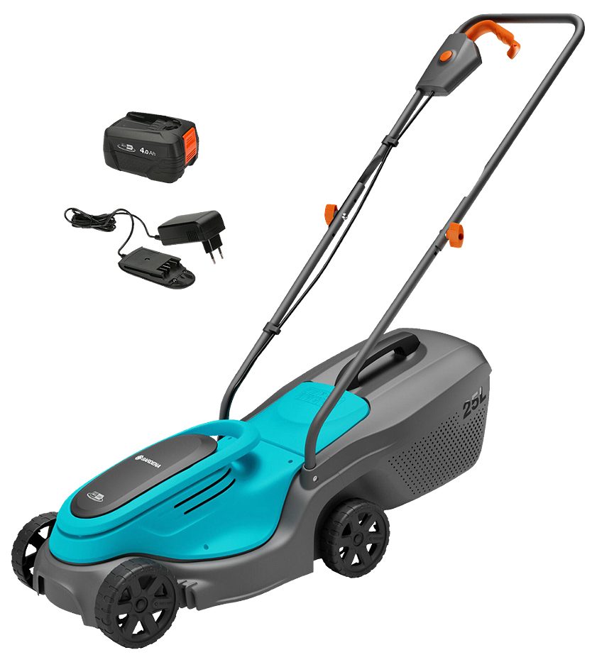 Gardena Akku-Rasenmäher PowerMax 30/18V P4A Ready-To-Use Set