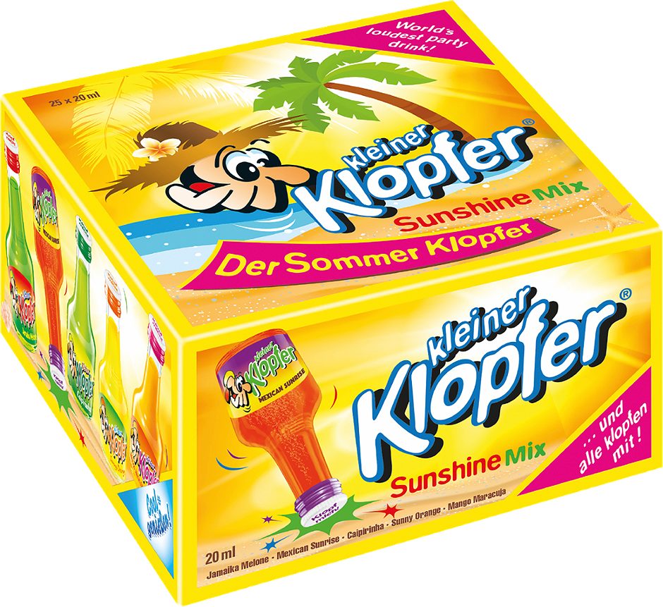 Kleiner Klopfer Sunshine mix 0,5 L