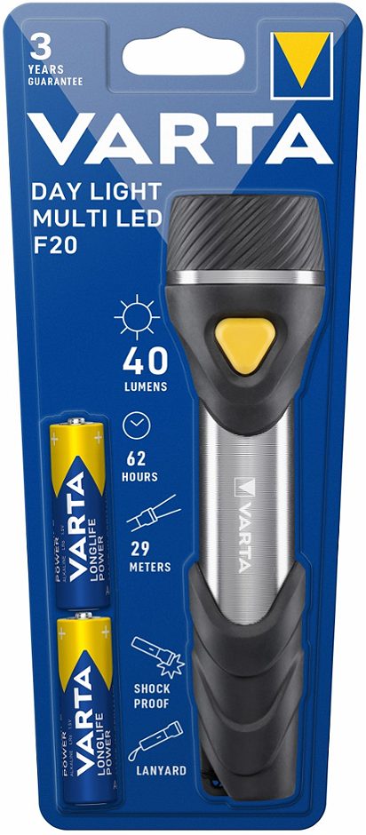 Varta LED-Taschenlampe Tageslicht F20 1 Stück