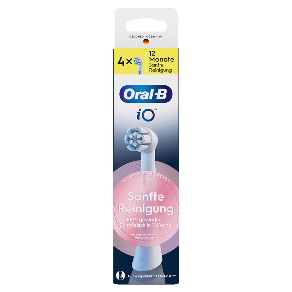 Oral-B Aufsteckbürsten iO Sanfte Reinigung 4er