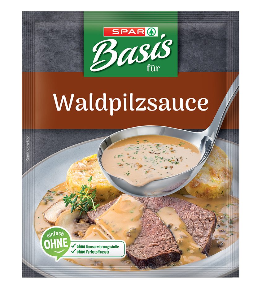 SPAR Basis für Waldpilzsauce