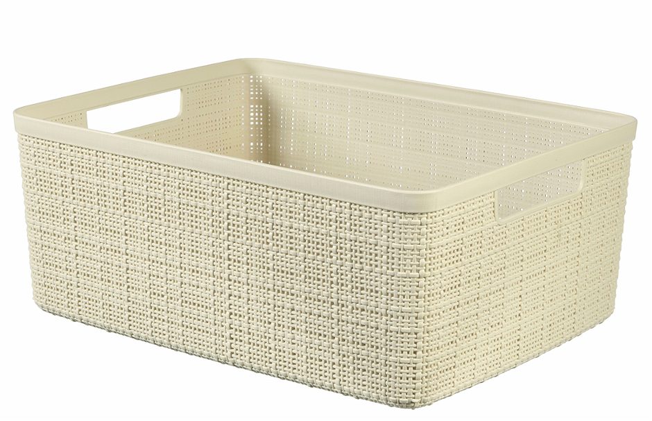 Curver Jute Aufbewahrungsbox 12 Liter hell