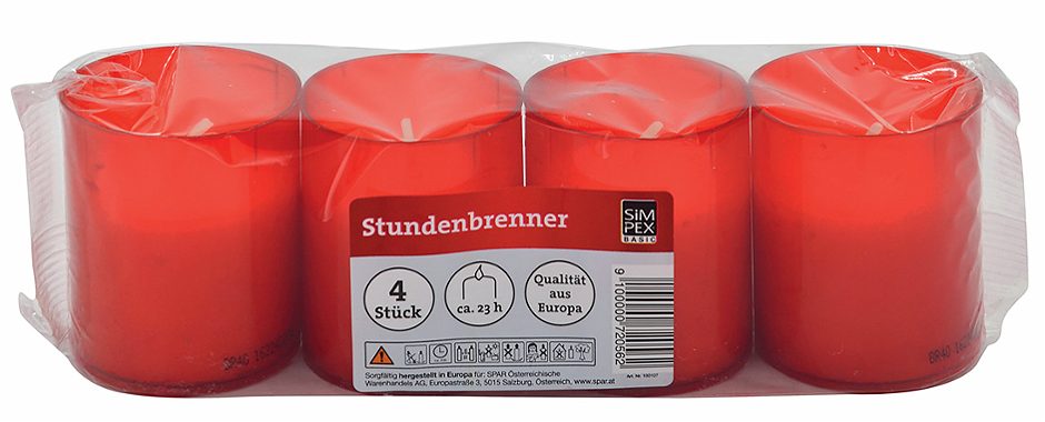 SIMPEX BASIC Stundenbrenner 23 Stunden 4er