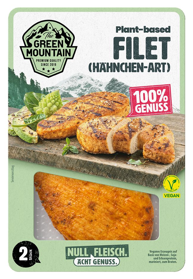 Green Mountain Plant-based Filet Hähnchen-Art 240 G
