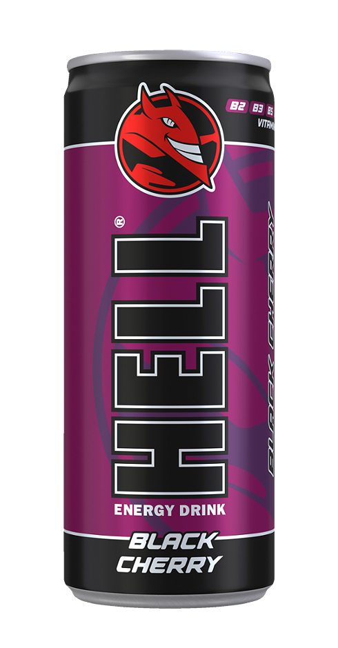 Hell Energy Drink Black Cherry 250 ML EINWEG mit Pfand