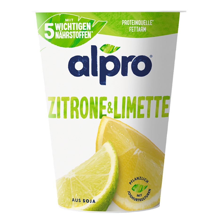 Alpro Soja Limette-Zitrone 400 G