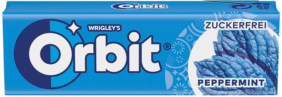 Wrigley Orbit Kaugummi Peppermint 10 Stück 14 G