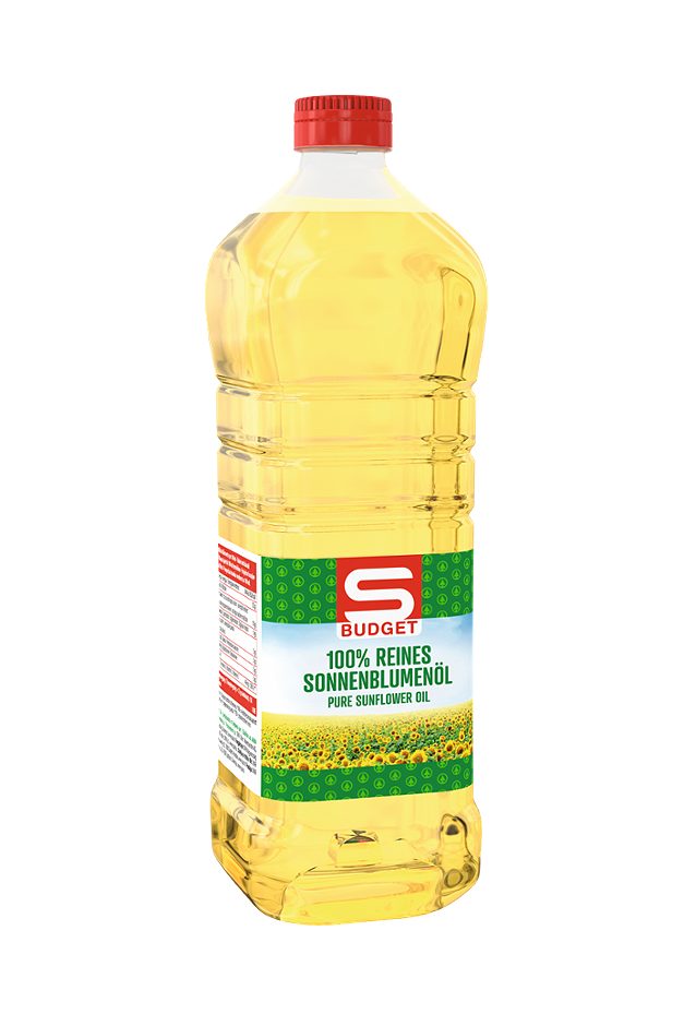 S-BUDGET 100% Reines Sonnenblumenöl 1 L