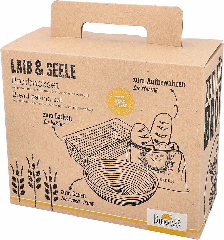 Birkmann Laib & Seele Brotbackset 3tlg.