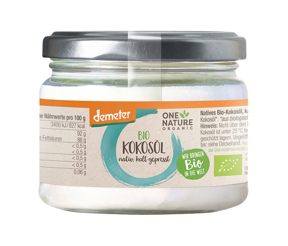 One Nature Kokosöl nativ, kalt gepresst 220 ML