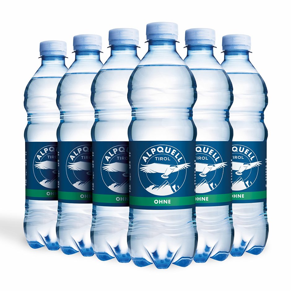 Alpquell Mineralwasser still 6x0,5l 3 L EINWEG mit Pfand