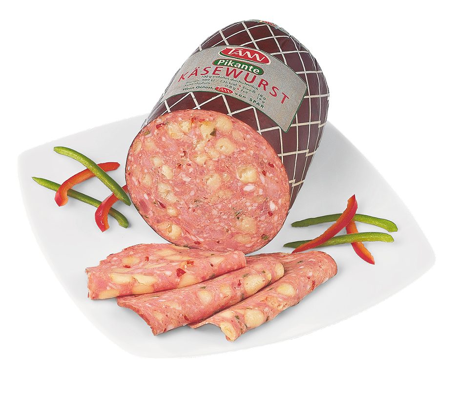 TANN Pikante Käsewurst 1 KG