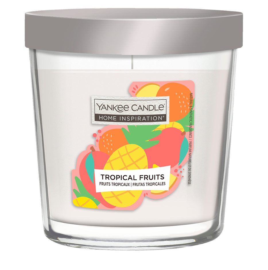 Yankee Candle Home Inspirations Duftkerze Tropical Fruits 200g