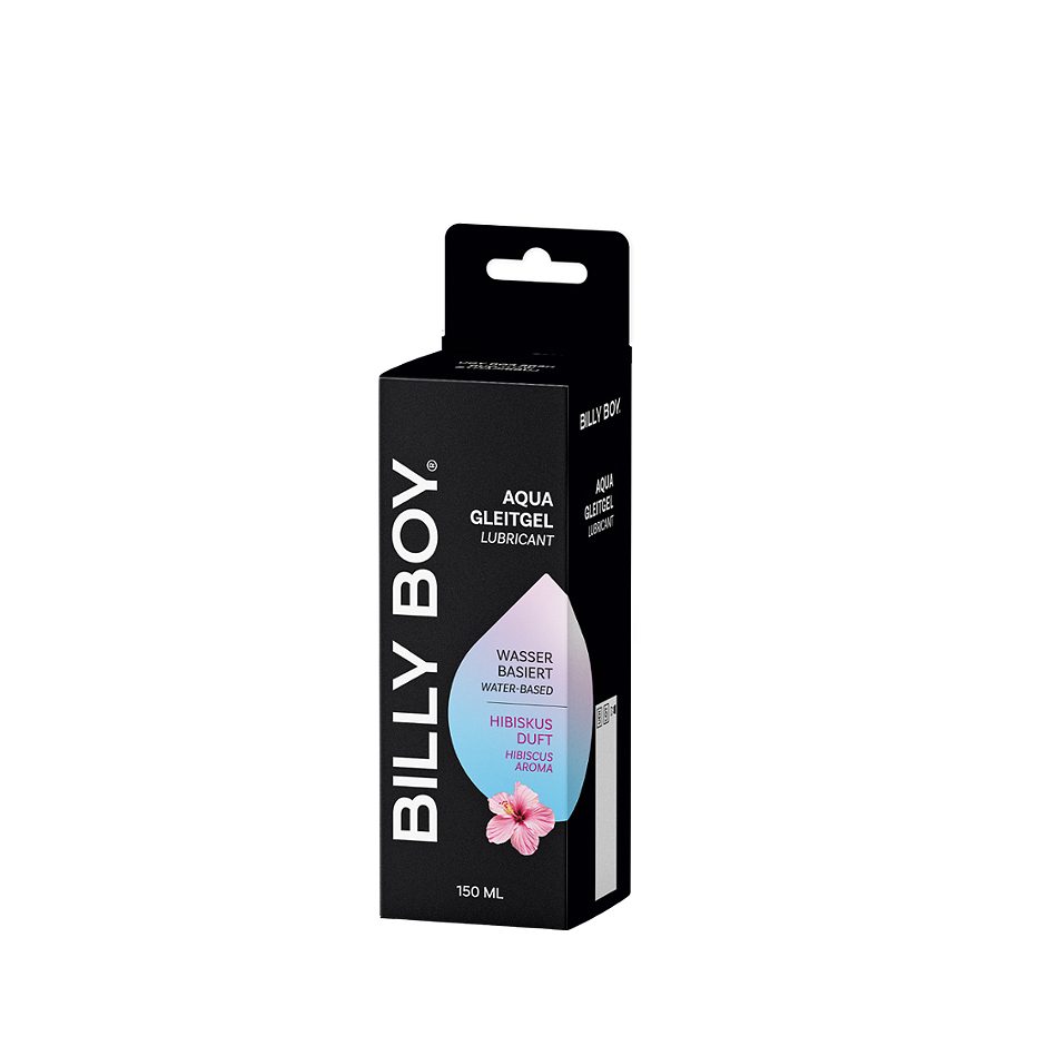 Billy Boy Aqua Gleitgel wasserbasiert / Hibiskus Duft 150 ml
