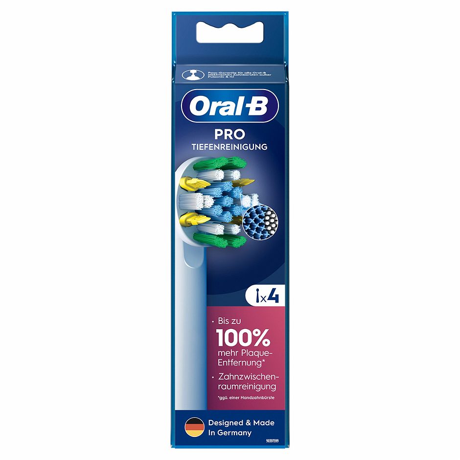 Oral-B Aufsteckbürsten Pro Tiefenreinigung 4er