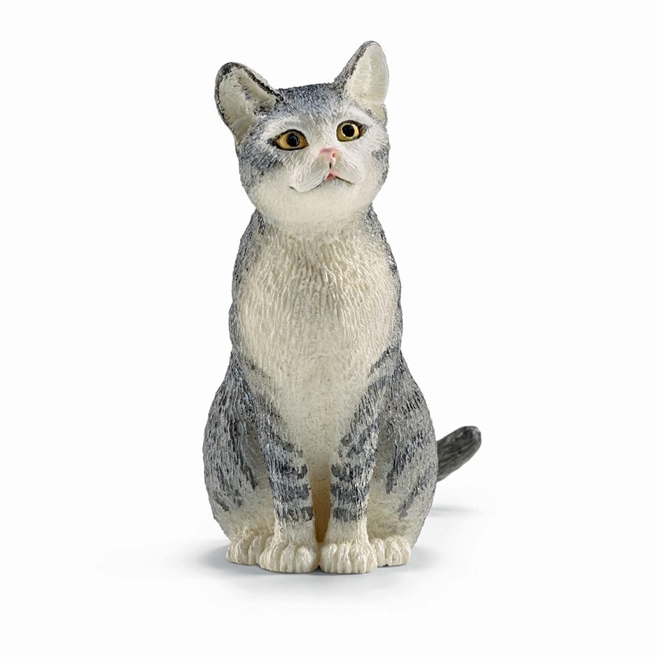 Schleich Farm World Katze sitzend 13771