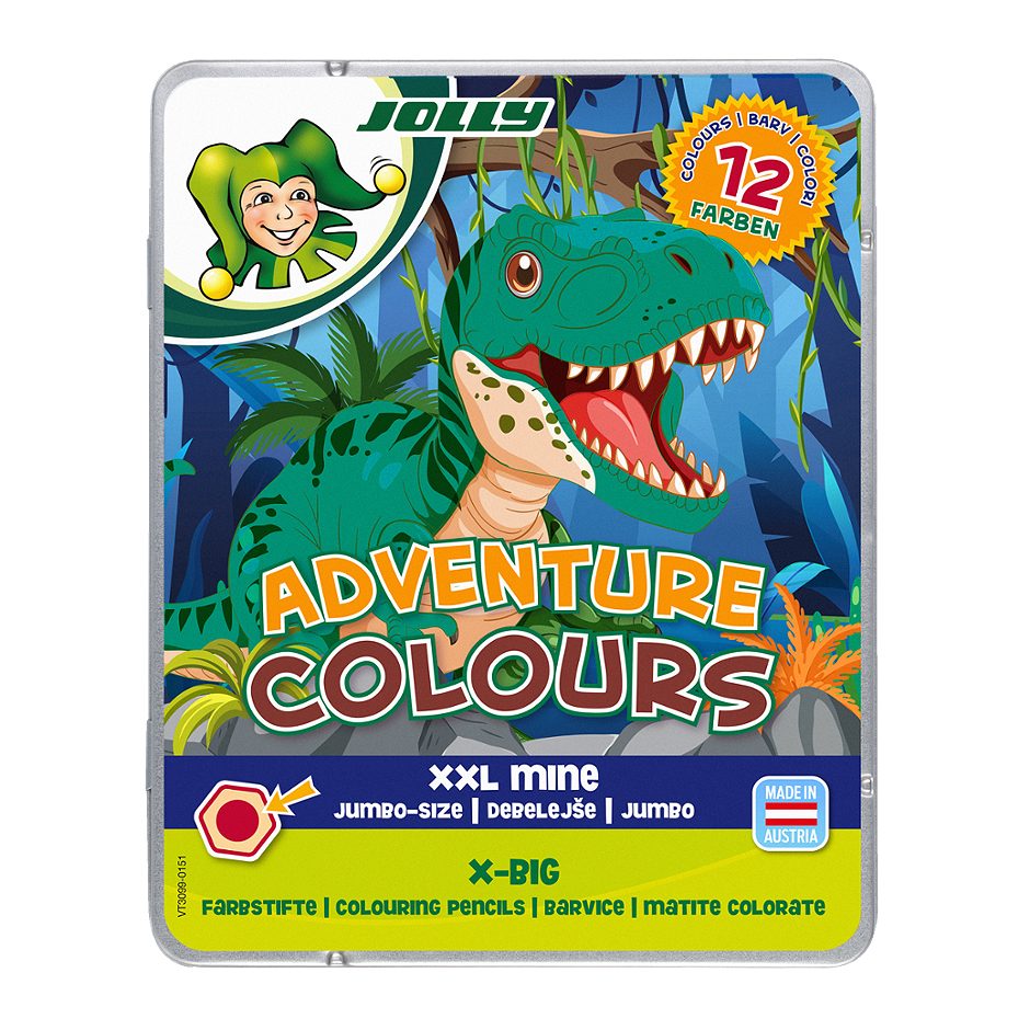 Jolly Buntstifte X-BIG Adventure Colours 12er