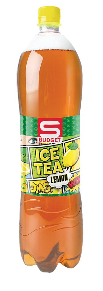 S-BUDGET Eistee Lemon 1,5 L EINWEG mit Pfand