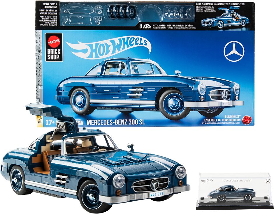 HotWheels Mercedes-Benz 300 SL Bauset