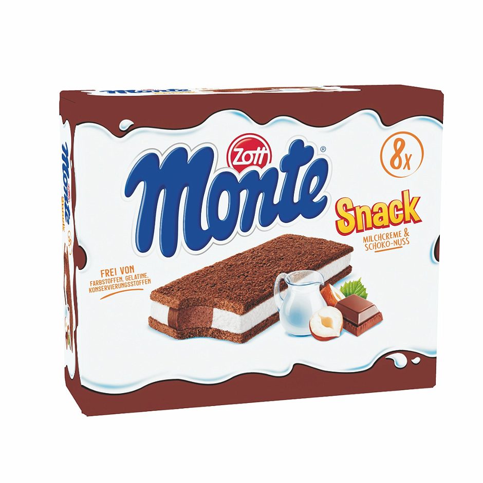 Zott Monte Snack Schoko-Nuss 8x29g 232 G