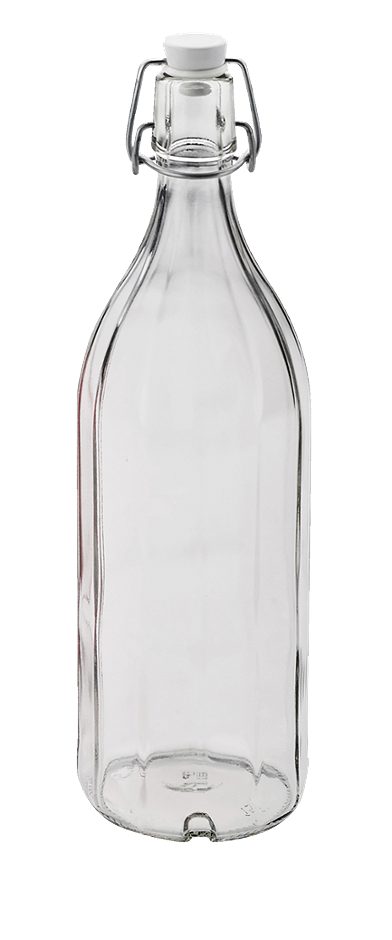 SIMPEX BASIC Flasche mit Spangenverschluss 0,5L