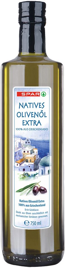 SPAR Natives Olivenöl extra 100% aus Griechenland 0,75 L