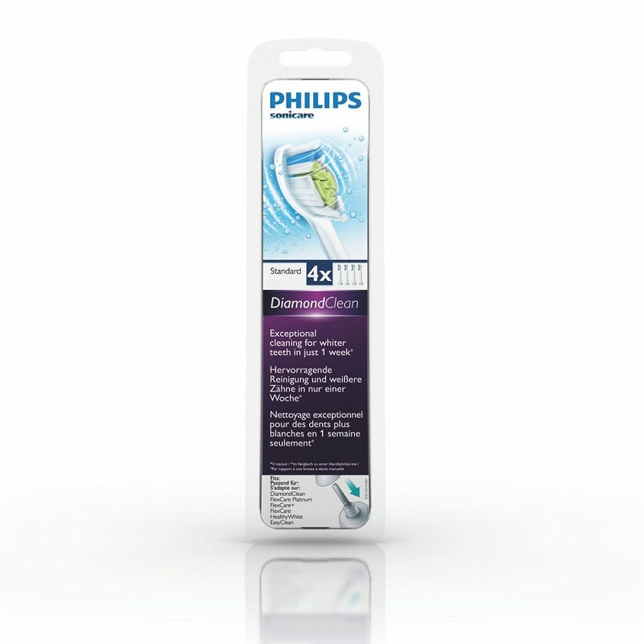 Philips Sonicare Aufsteckbürsten Diamond Clean 4 Stk