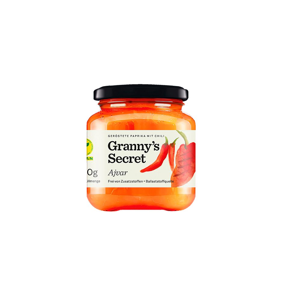 Granny’s Secret Ajvar scharf 200 G