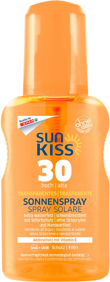 SUN KISS Transparentes Sonnenspray LSF 30 150 ml