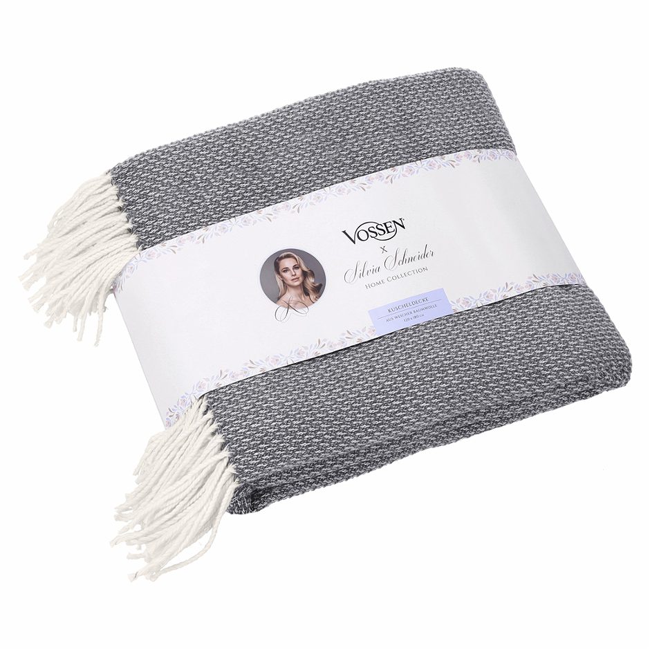 Vossen x Silvia Schneider Kuscheldecke flanell 120x180cm