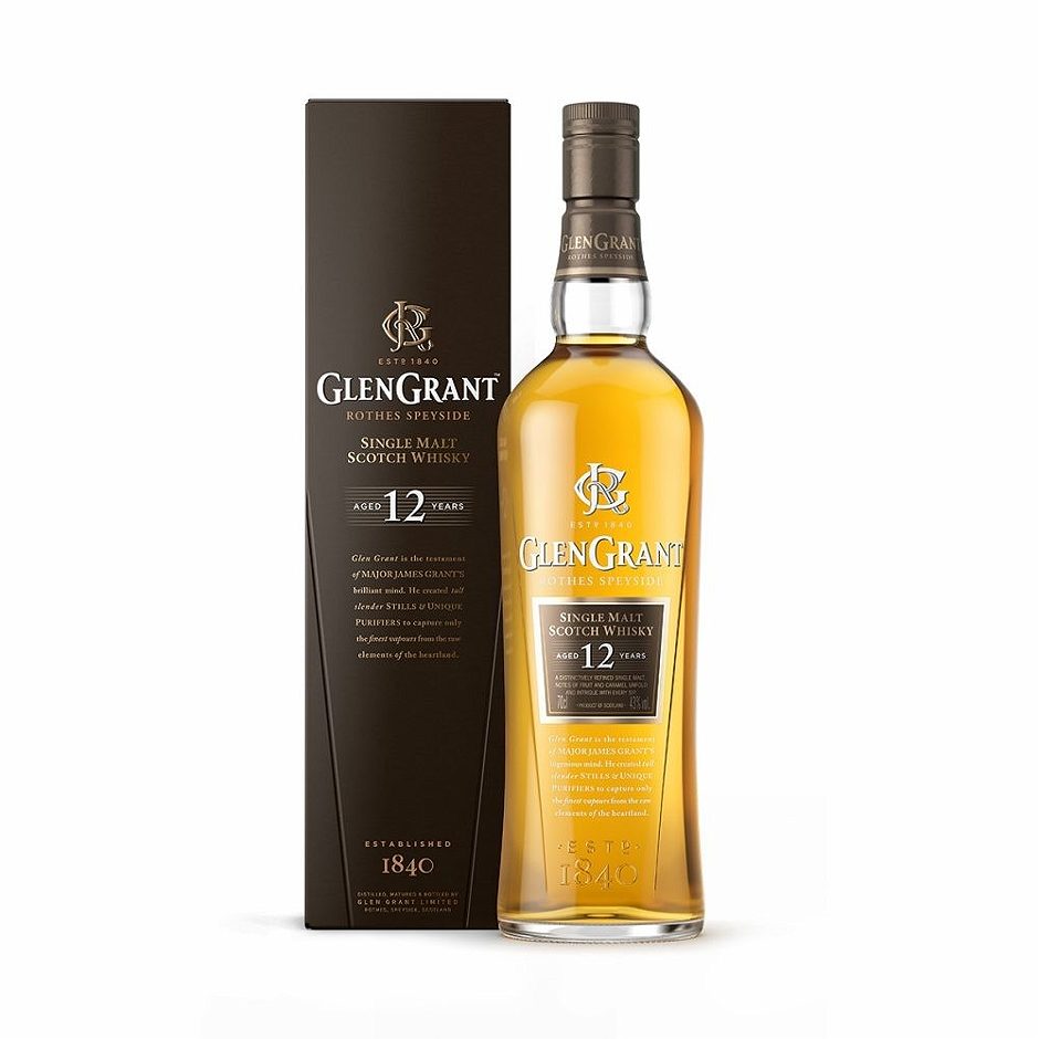 Glen Grant Single Malt Whisky 12 YO 0,7 L