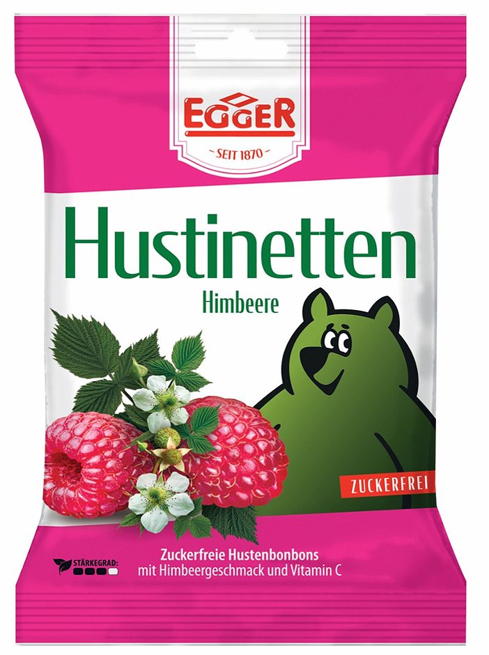 Egger Hustinetten Himbeere 75 G