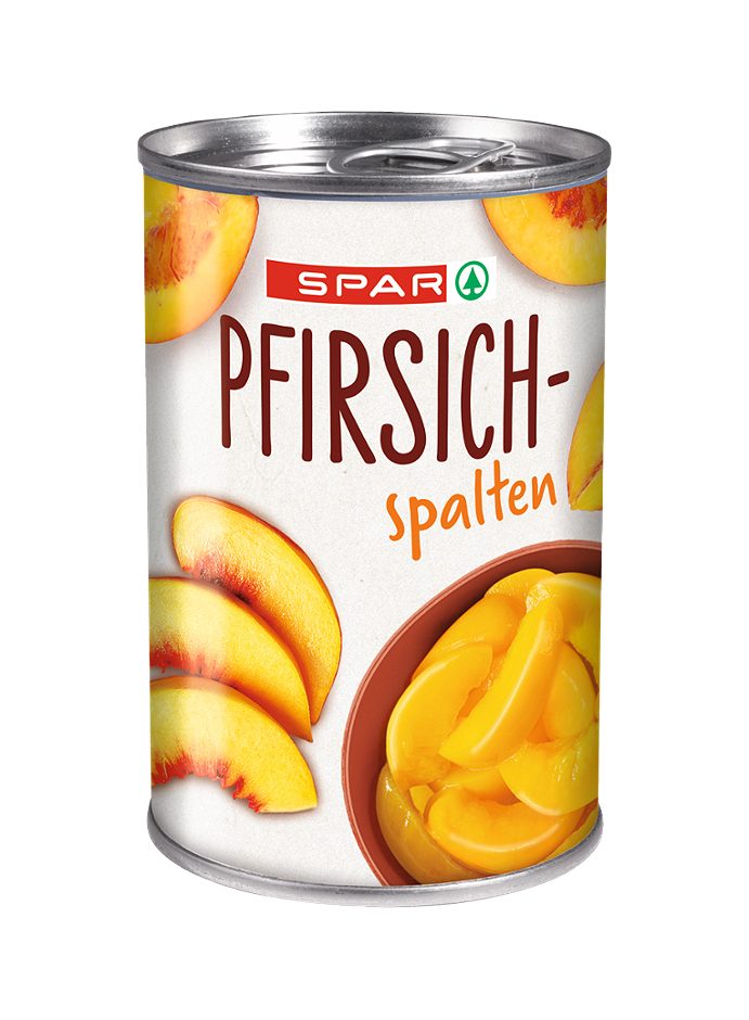 SPAR Pfirsich-Spalten 420 G