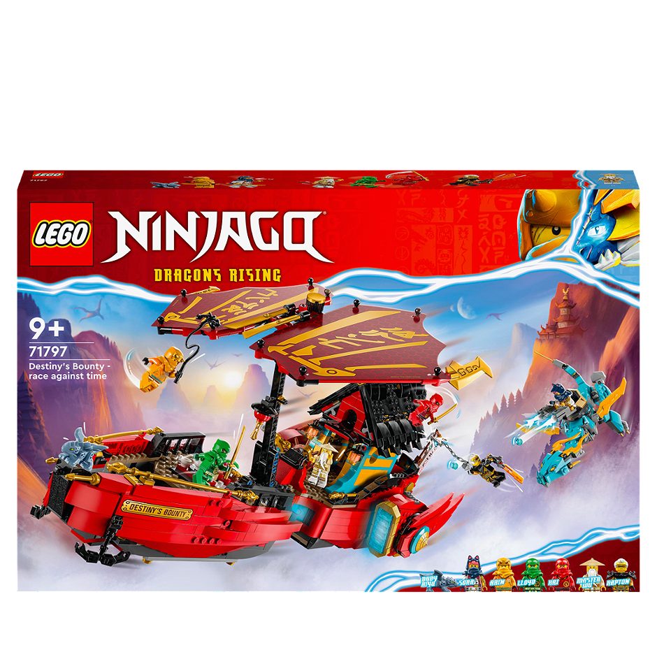 LEGO Ninjago Ninja-Flugsegler im Wettlauf mit der Zeit 71797