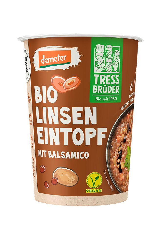 Küchenbrüder Veganer Bio Linseneintopf 400 G