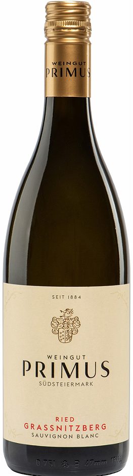 Primus Sauvignon Blanc Ried Grassnitzberg SüdsteiermarkDAC 2023 0,75 L