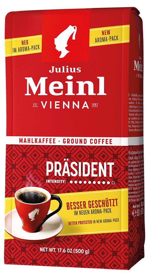 Julius Meinl Präsident gemahlen 500 G